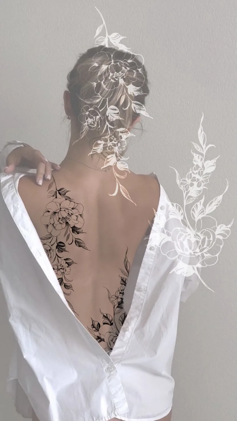 Dessin disponible — Bouquets de pivoines.